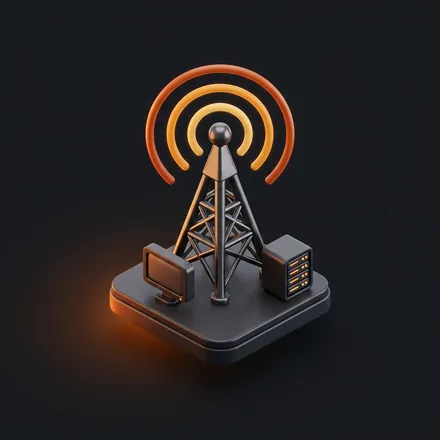 Media Departments 3D illustration